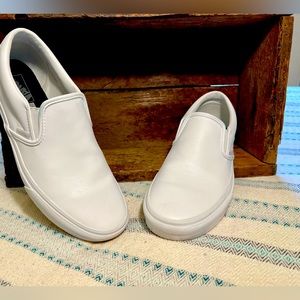 Vans Classic Leather Slip-On.